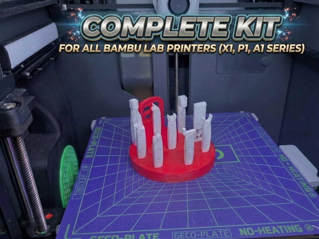 Miniatura 2 do modelo 3D Complete kit for all bambu lab printers 