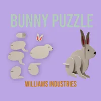 Puzzle lapin de Pâques — photo 3