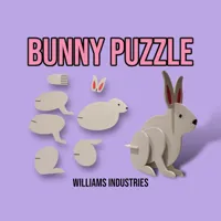 Puzzle lapin de Pâques — photo 5