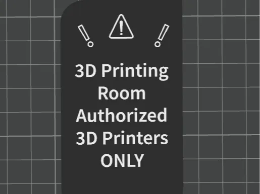 Hanging Door Sign
