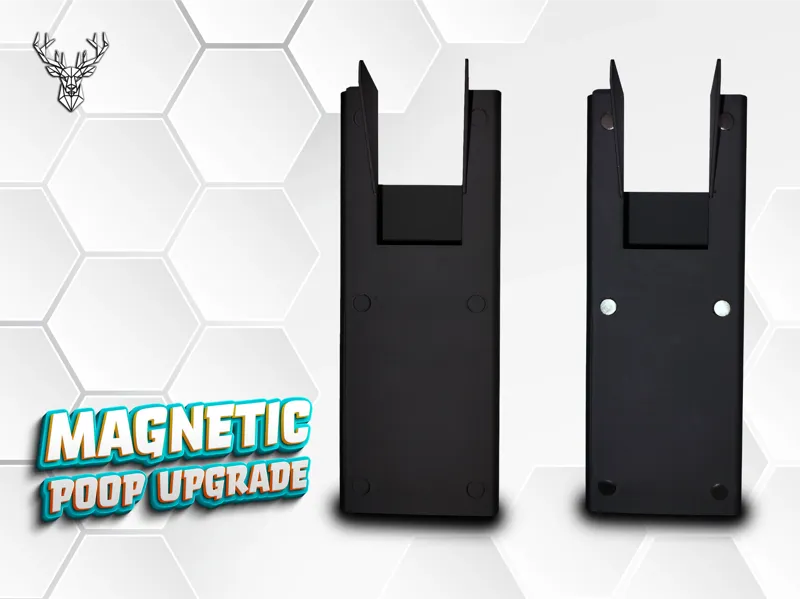 Magnetisch befestigbarer Behälter für den Bambu P1