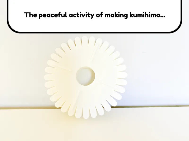 Kumihimo (A traditional Japanese art form)