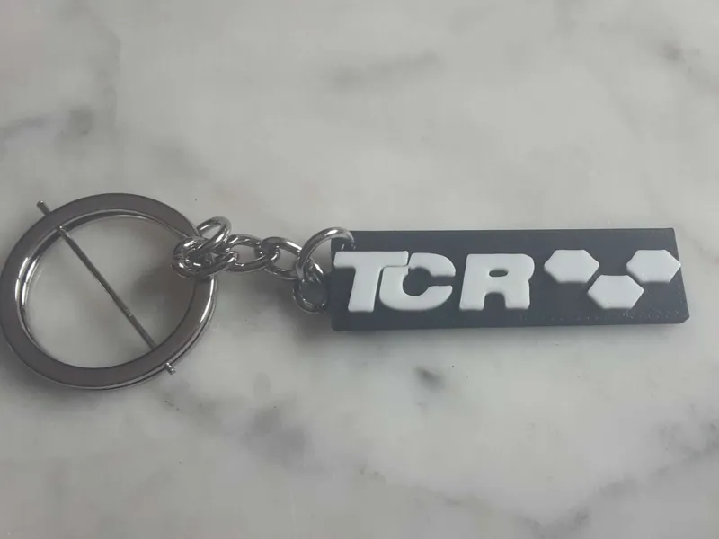 Llavero TCR - Impreso en 3D
