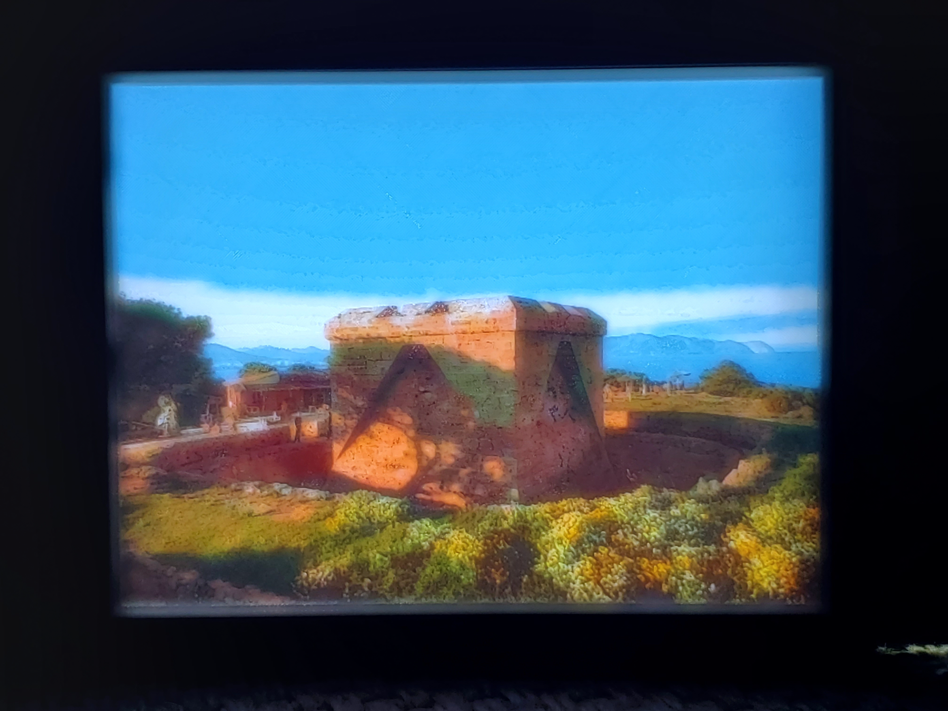 Lithophane Castell de la Punta de n'Amer