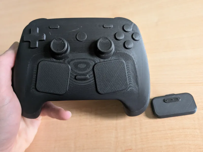 Official Steam Controller Shell (Print-Ready .3MF)