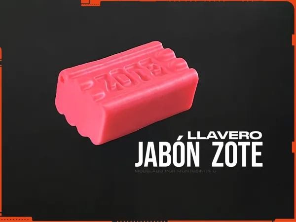Porte-clés savon Zote