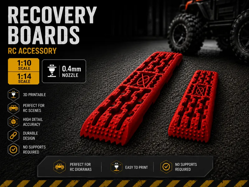 1:10 & 1:14 Offroad Traction Boards