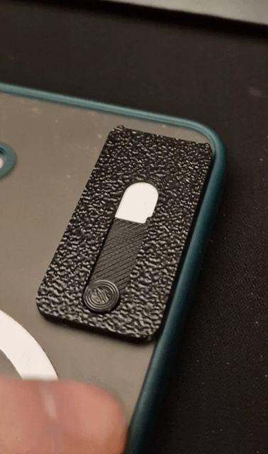 Middle finger phone accessory fidget :)