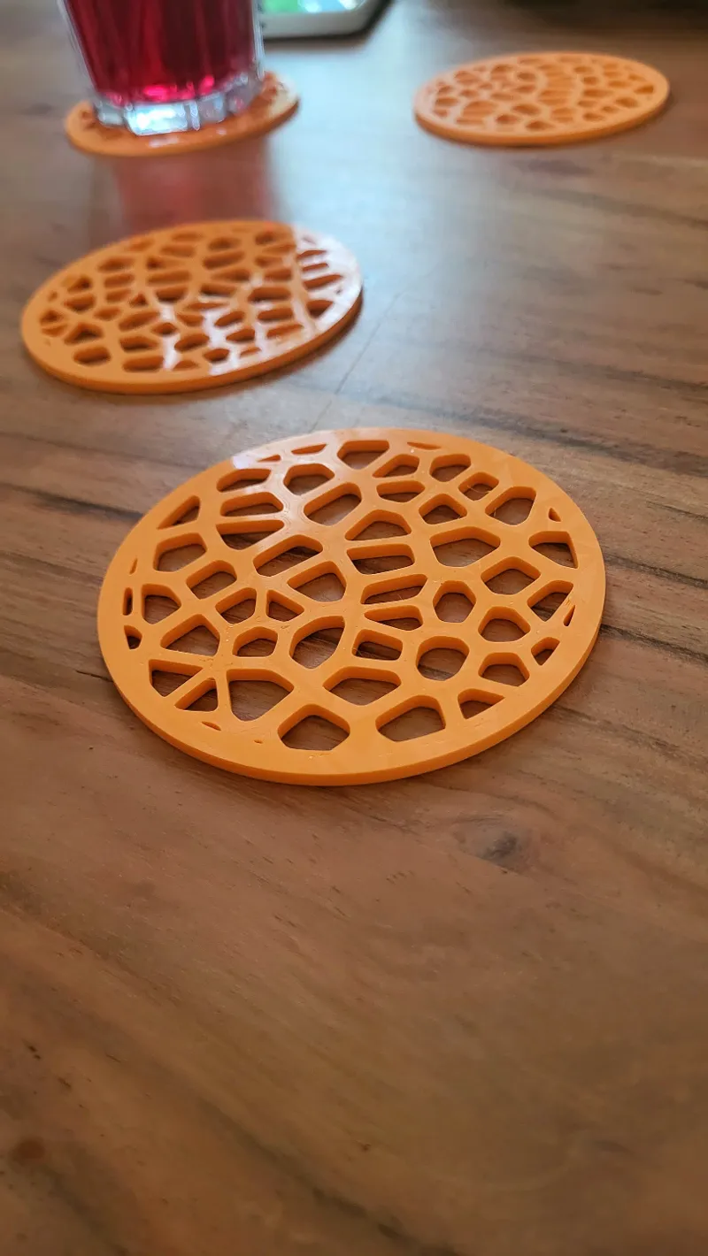 Coaster with holder