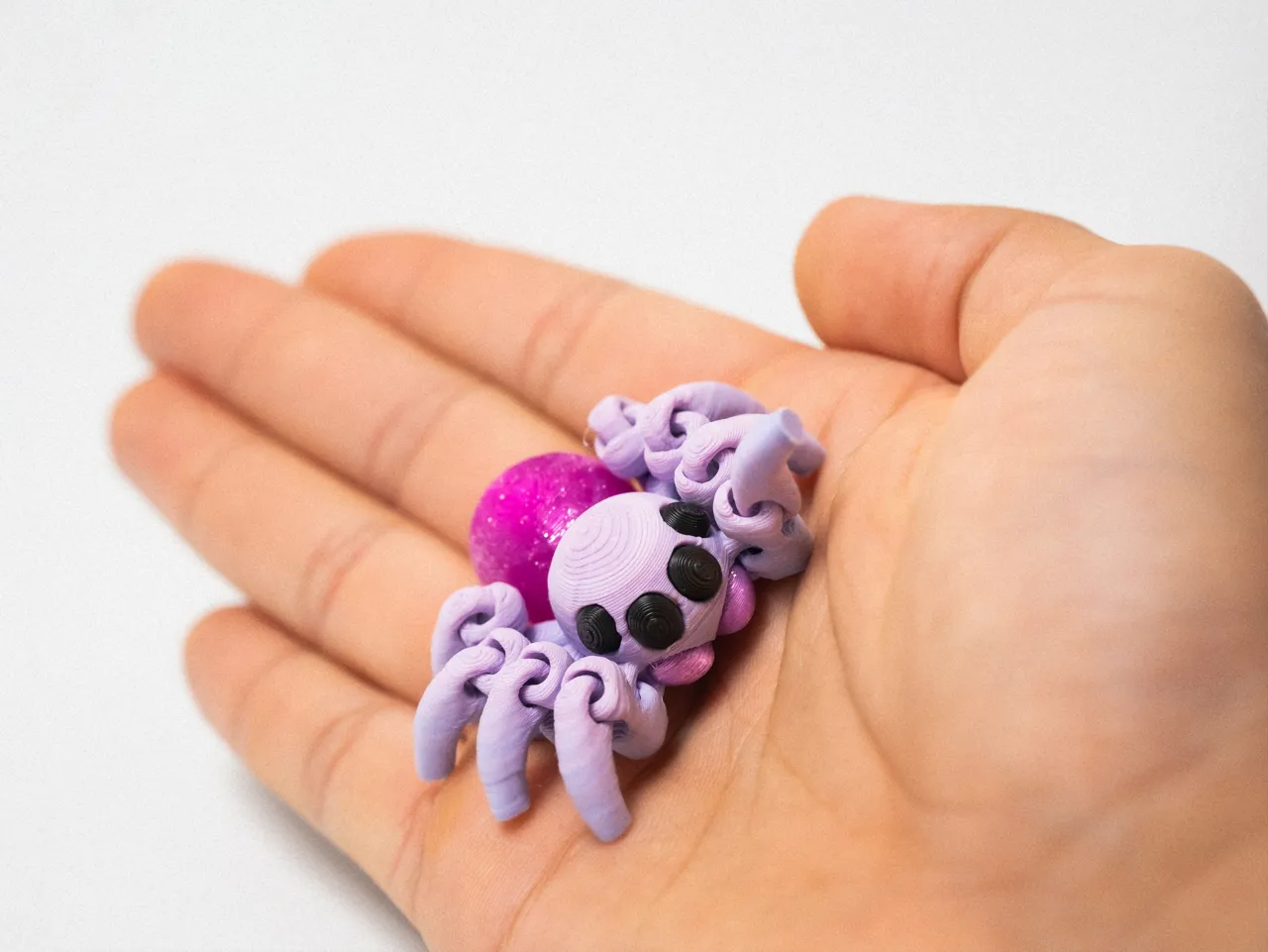 Mini Spider – Articulated & Keychain view 3