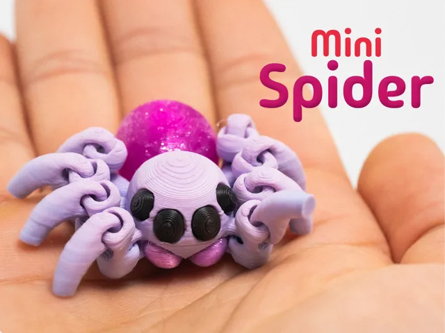 Mini Spider – Articulated & Keychain