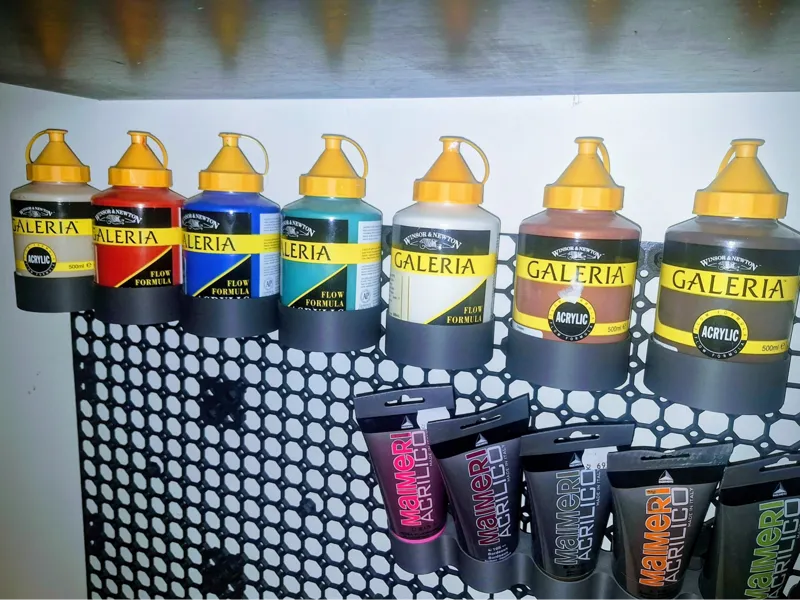 Multiboard 500ml paint tube holder
