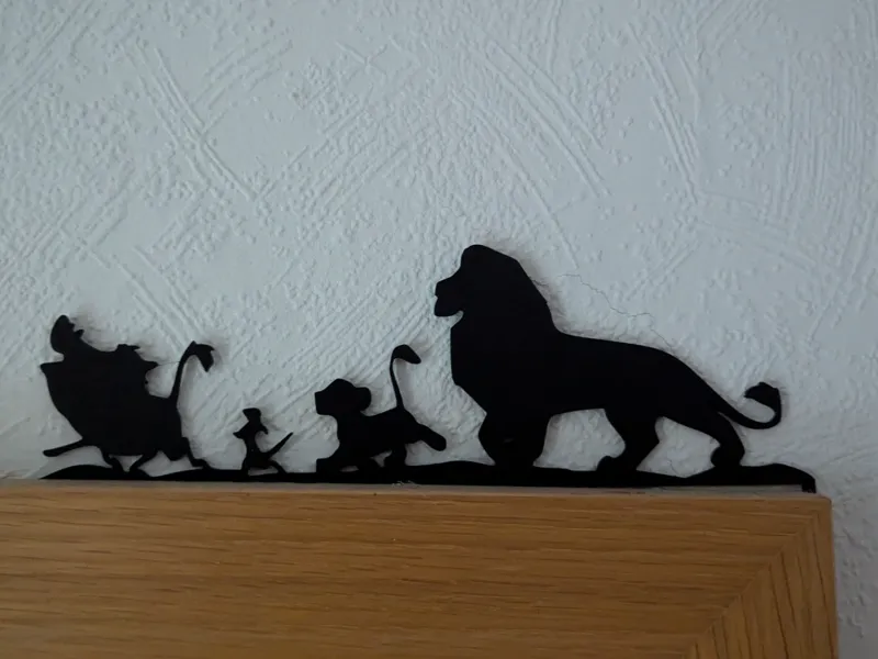 Hakuna Matata Türrahmen-Bild