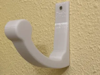 Wall helmet holder