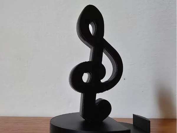 Support téléphone et tablette au style musical