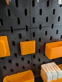 Support mètre-ruban pour panneau Ikea Skådis — photo 3