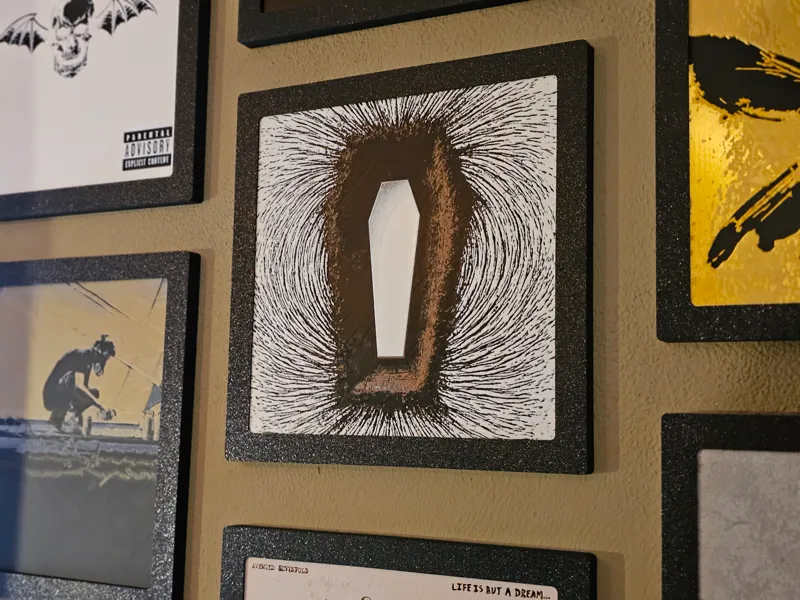 Wall art - Metallica "Death Magnetic"