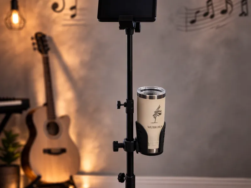Adjustable Water Bottle Holder with Various Mounts