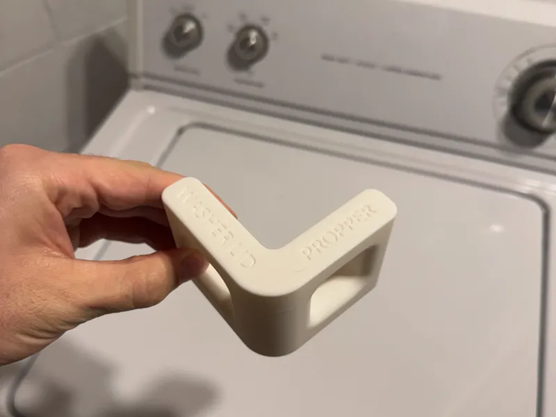 Washer Lid Propper