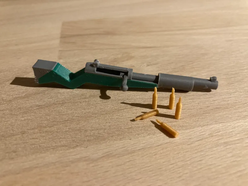 Funktionierendes mini Gewehr