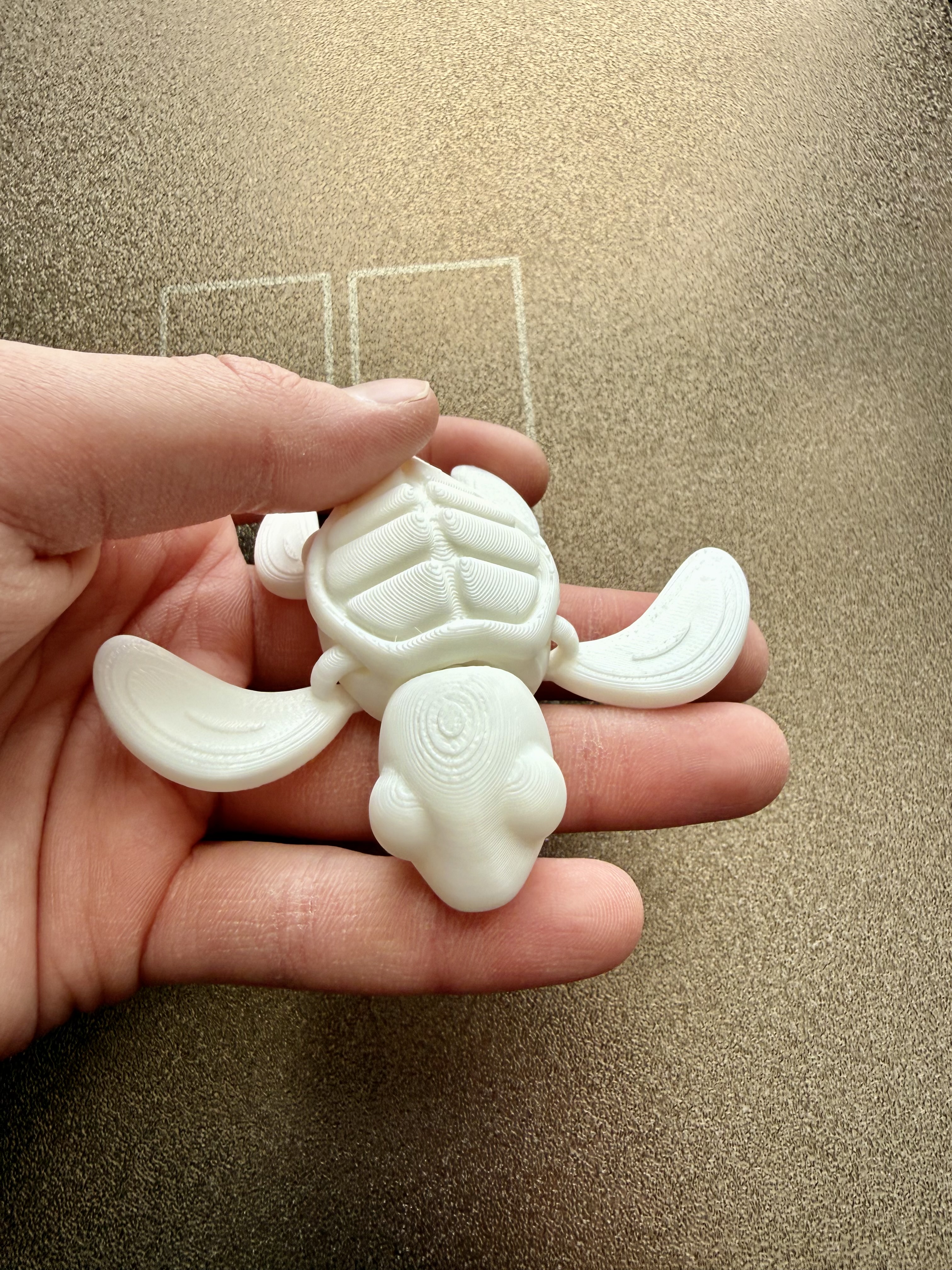 Miniatura 4 do modelo 3D Articulated Sea Turtle!