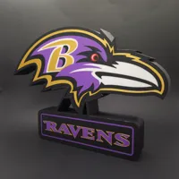 Baltimore Ravens LED Light Box - for 1 AMS unit