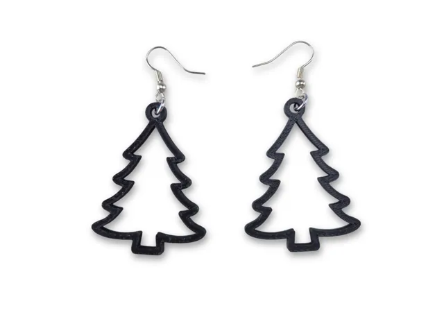 Christmas Tree Earrings – Holiday Jewelry