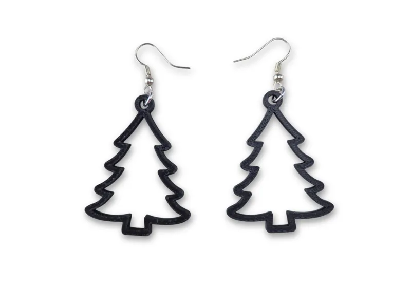 Christmas Tree Earrings – Holiday Jewelry