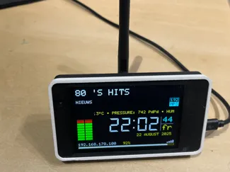 Yoradio Eradio 3.5 inch case
