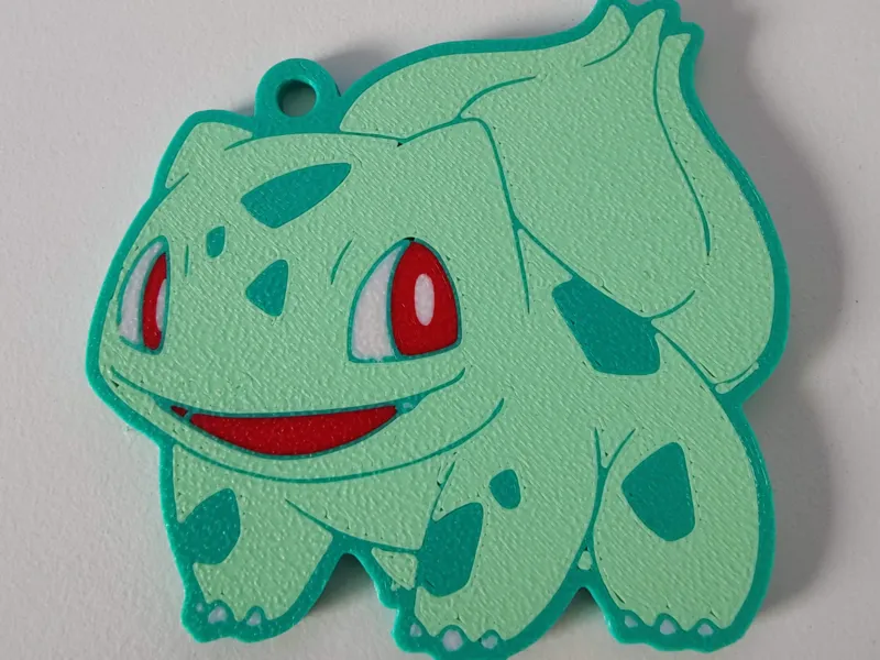 Keychain Bulbasaur Pokemon 01