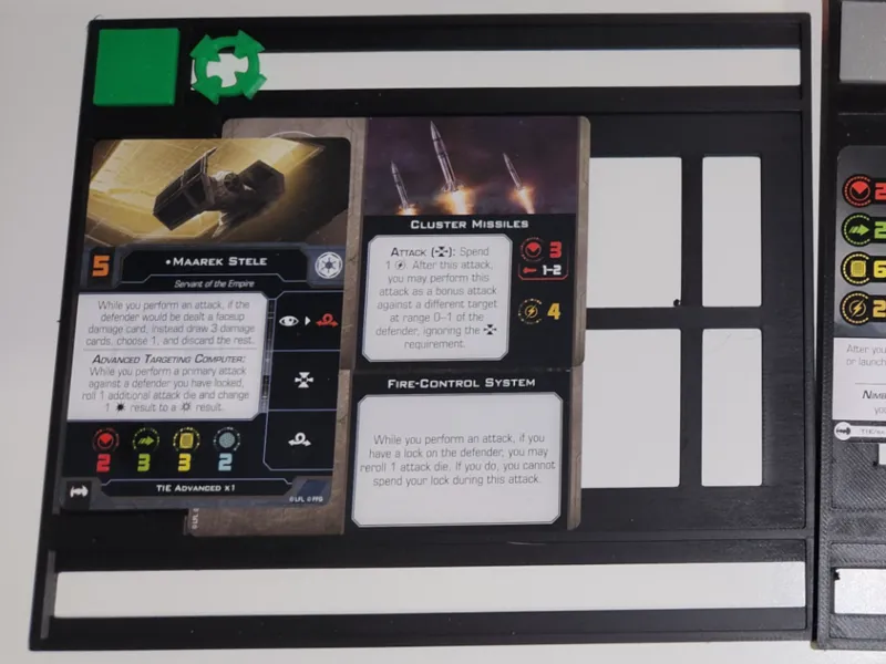 X wing 2.0 Pilot Tray