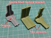 Gorilla Shelf Vertical brackets (2 styles)