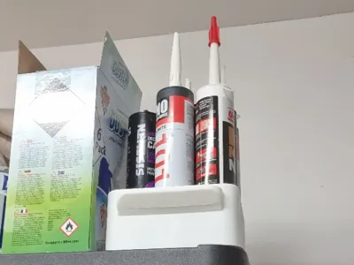 9-Slot Caulk & Silicone Tube Caddy (UK/EU Size)