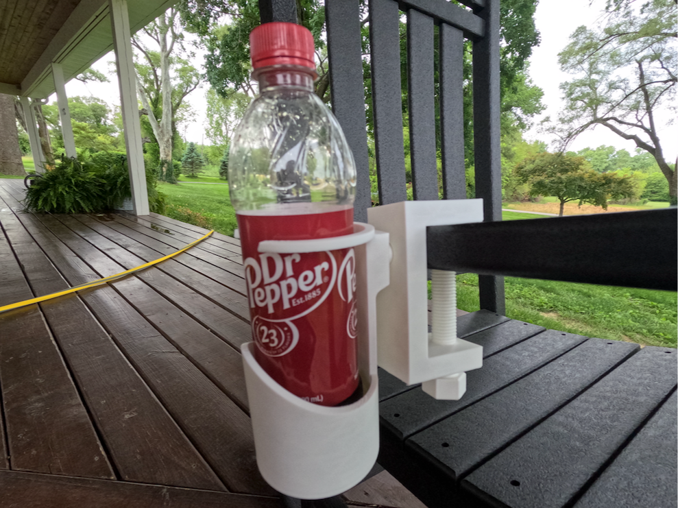 Universal Cup Holder - Adjustable clamp!