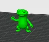 One Color Lizard
