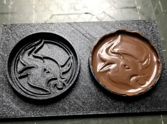 Chocolate Mold - Bull Logo Edition