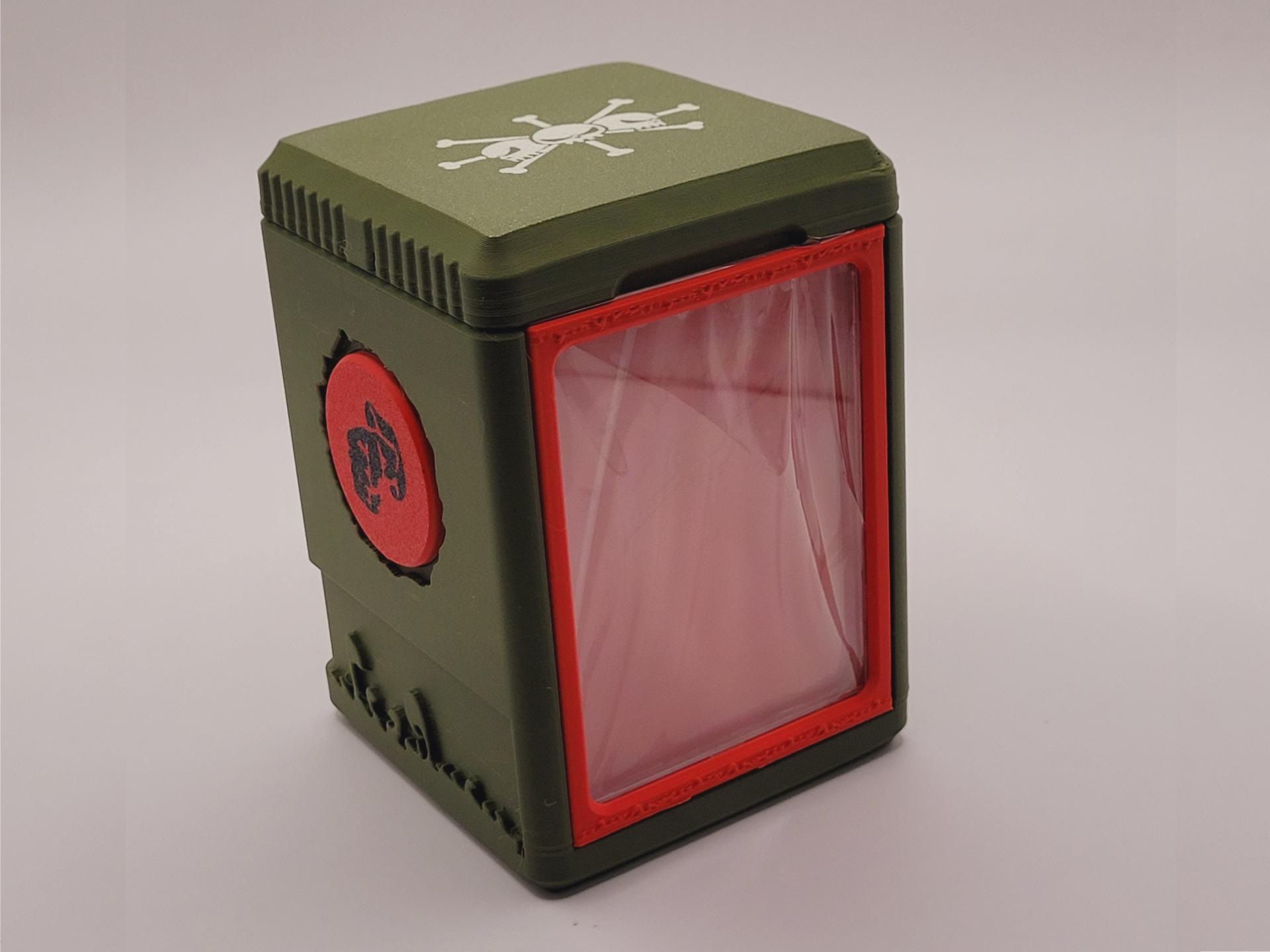 Marshall D Teach - Magnetic Deckbox - One piece