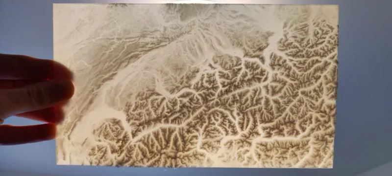 Topographic Map Switzerland