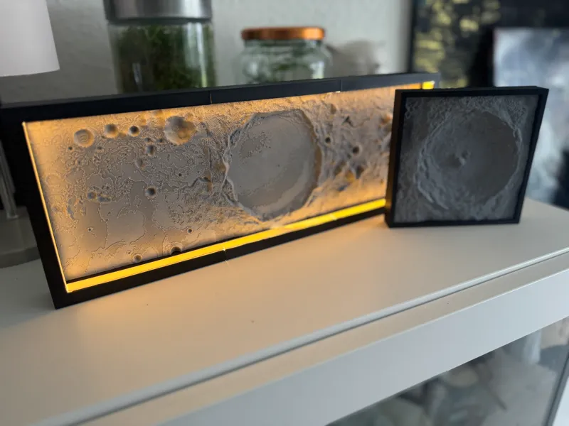 Tycho Crater - Realistic Moon Terrain (Frame120mm)