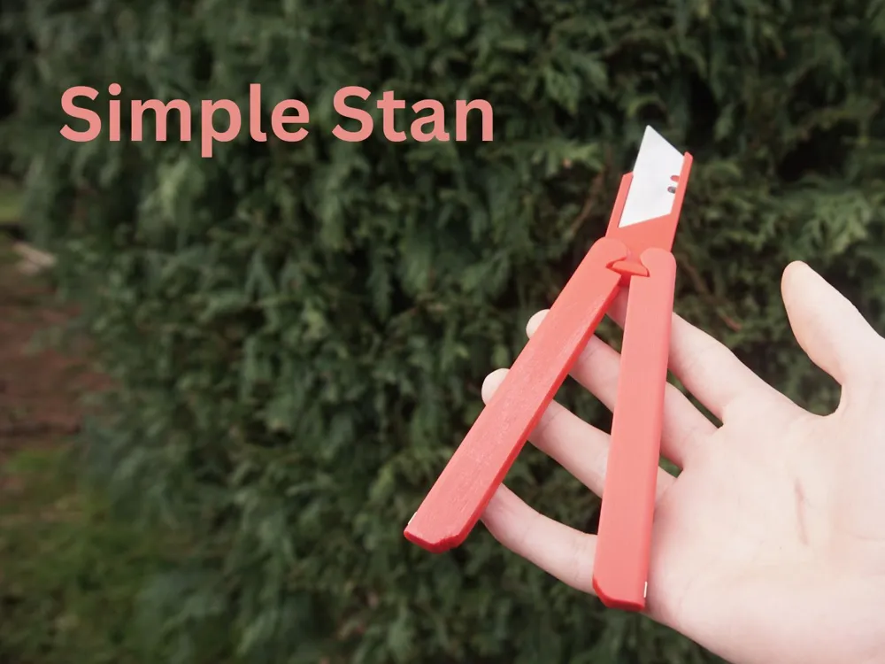 simple stan (print in place) - Free 3D Print Model - MakerWorld