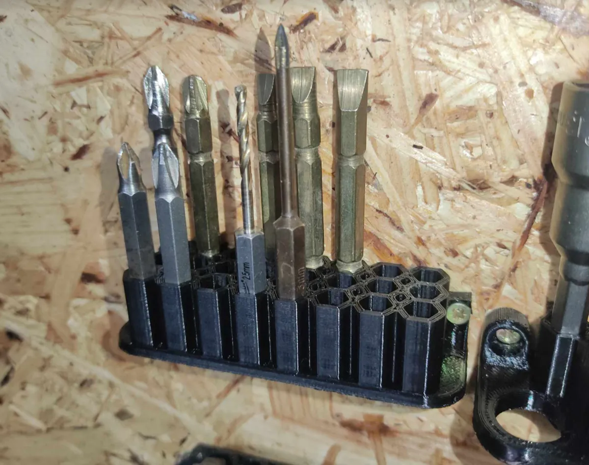 Organiseur compact pour embouts hexagonaux