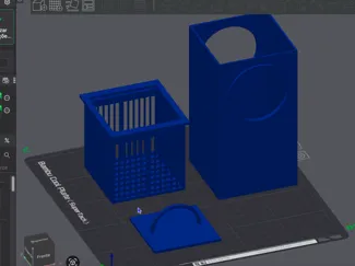 Caixa de Gelo para Refrigeração com Mini-Ventoinha