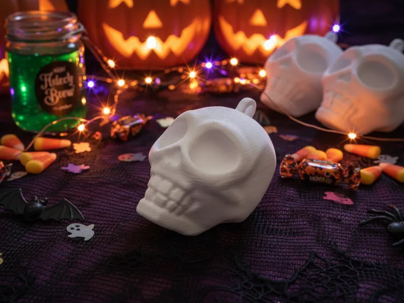 Skull Ornament / Keychain