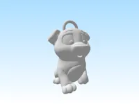 Porte-clés chien mignon — photo 1