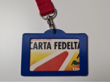 Open Frame ID Badge Holder – Front & Back Visible