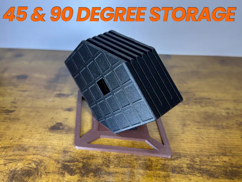 Build Plate Holder for Vertical & Angled Storage