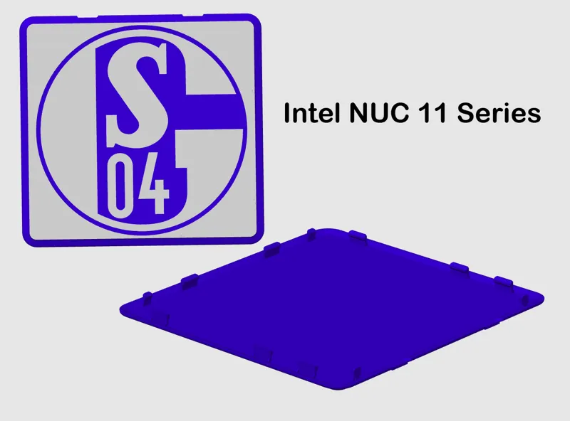 Intel NUC 11 Series S04 Logo Top