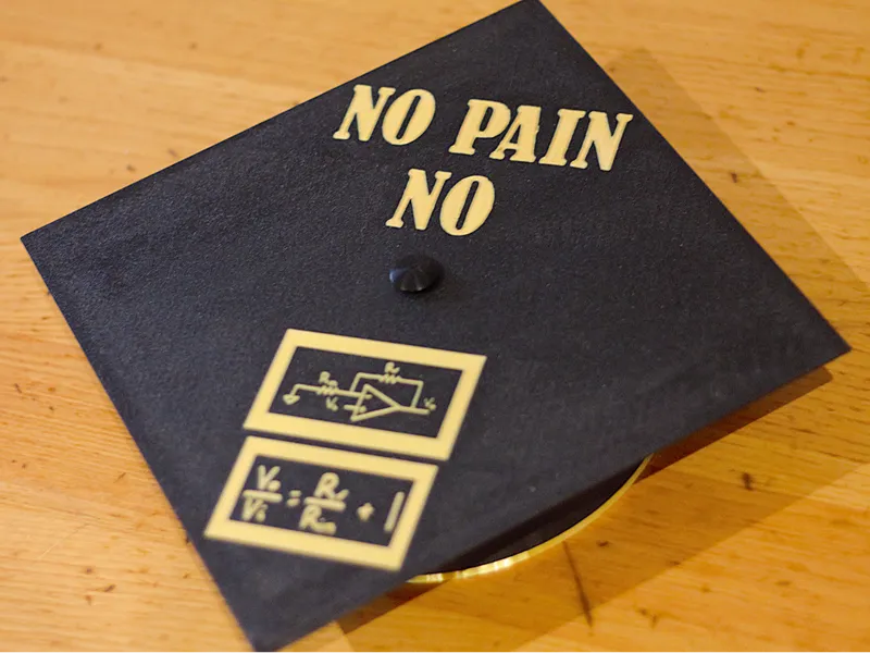 Graduation Hat for Engineering (Mortarboard)