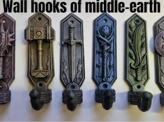 Wall hooks of middle earth