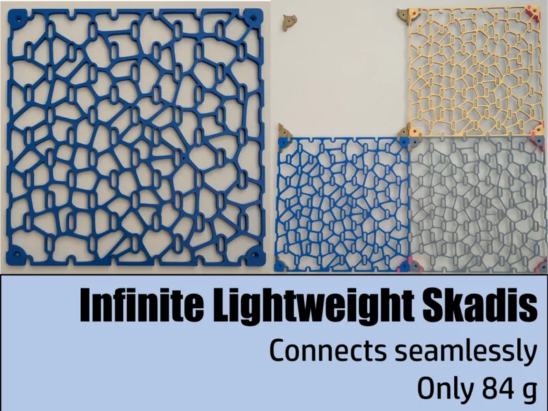 Infinite Seamless Lightweight Skadis - Voronoi